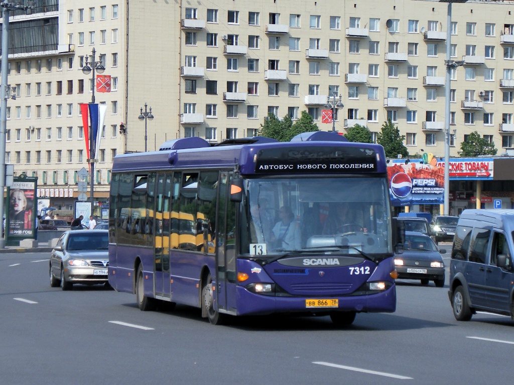 Санкт-Петербург, Scania OmniLink I (Скания-Питер) № 7312