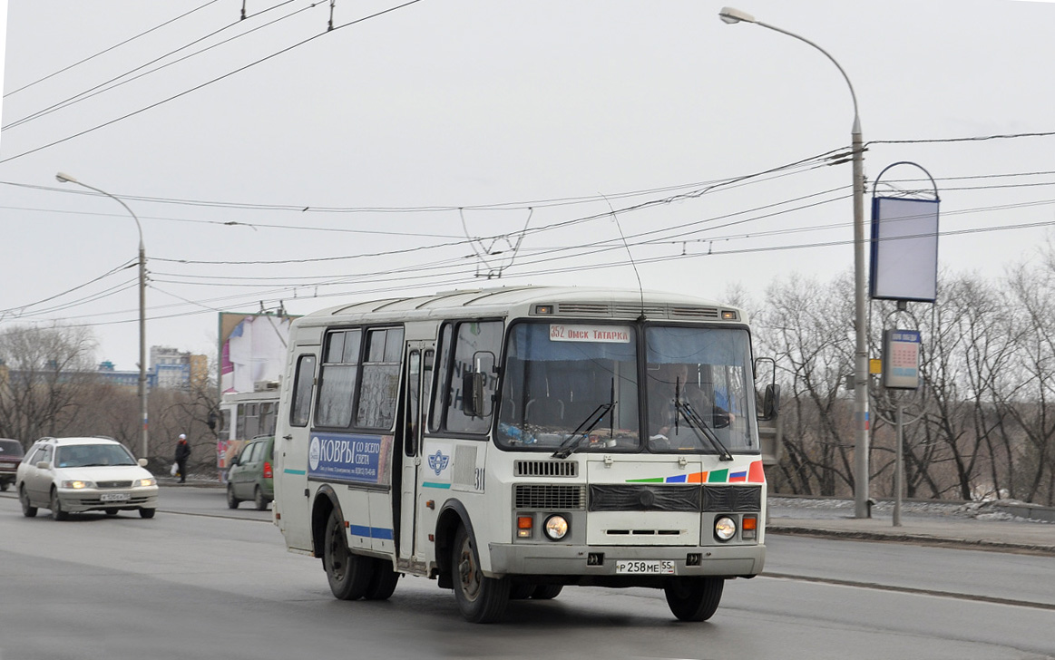 Омская область, ПАЗ-32053 № 311