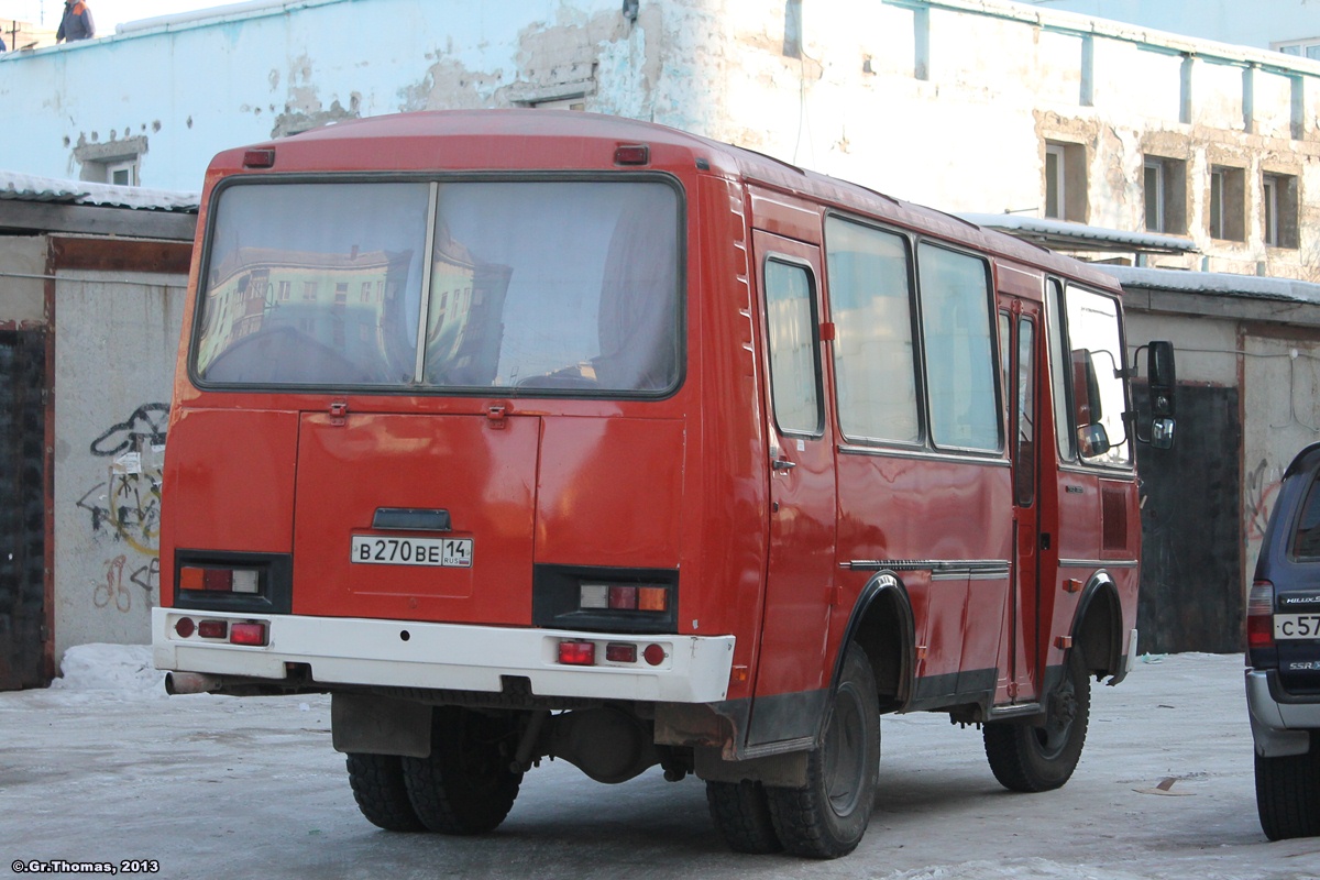Саха (Якутия), ПАЗ-3206-110-60 № В 270 ВЕ 14