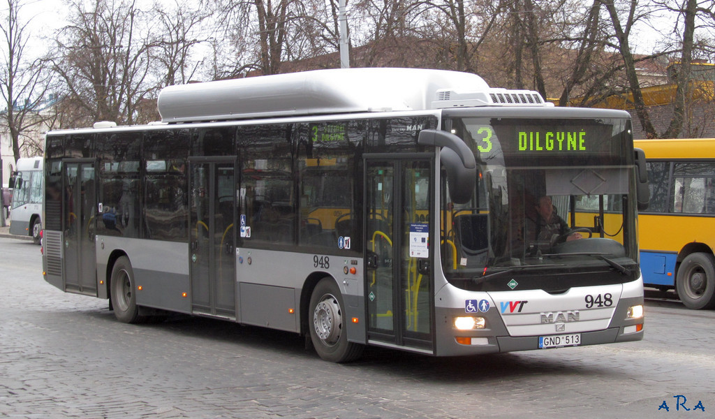 Литва, MAN A21 Lion's City NL273 CNG № 948