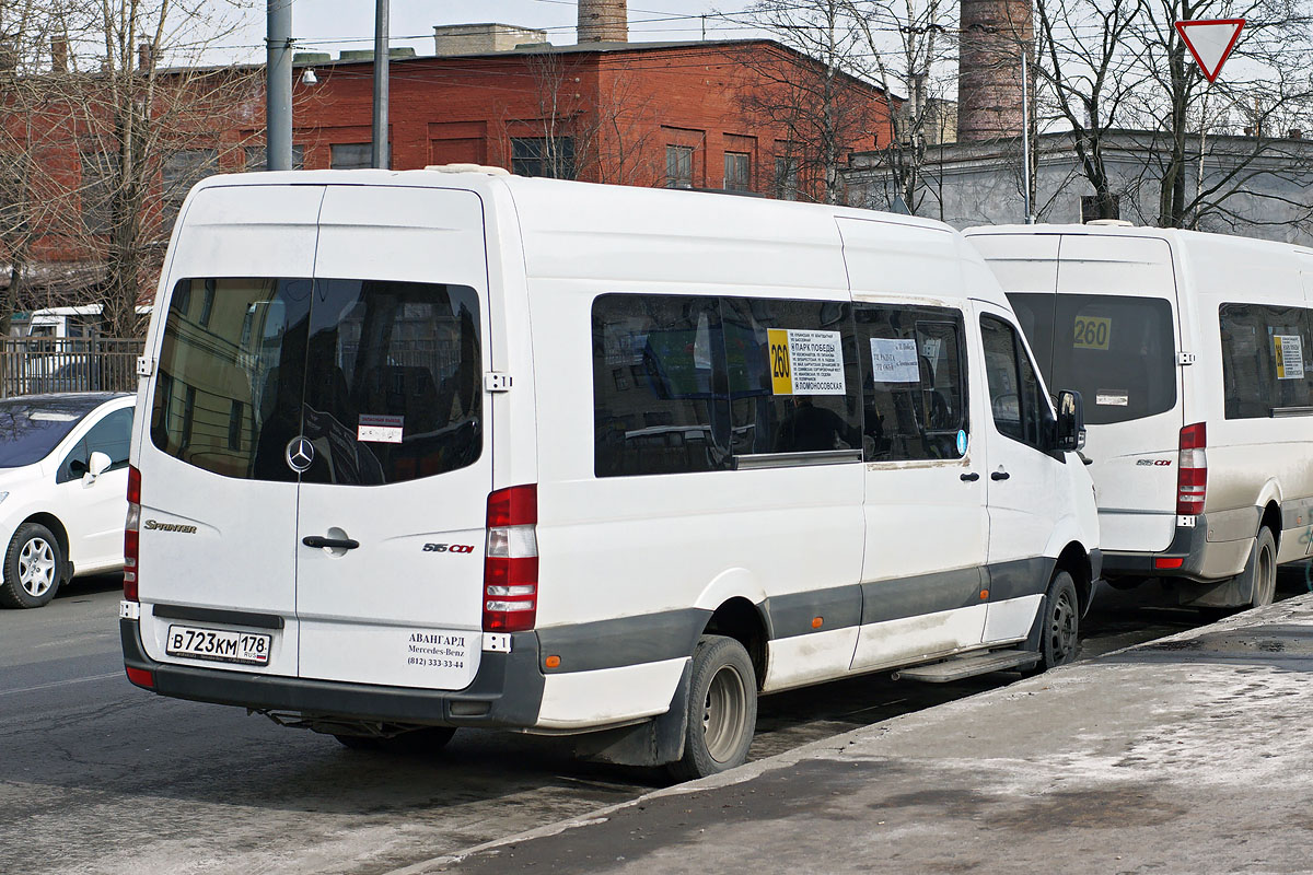 Санкт-Петербург, Луидор-22360C (MB Sprinter) № В 723 КМ 178