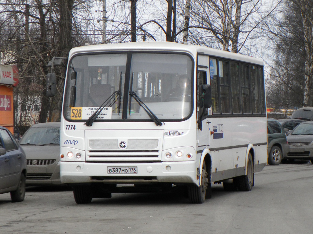 Ленинградская область, ПАЗ-320412-05 № 7774