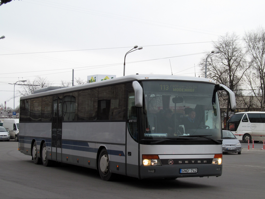 Литва, Setra S319UL-GT № GND 742