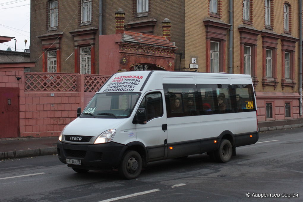 Санкт-Петербург, Нижегородец-2227UU (IVECO Daily) № В 193 ВТ 178