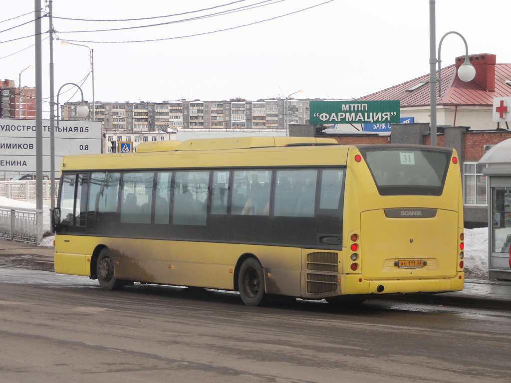 Вологодская область, Scania OmniLink II (Скания-Питер) № АК 111 35