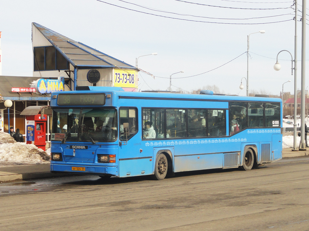 Вологодская область, Scania CN113CLL MaxCi № АК 324 35