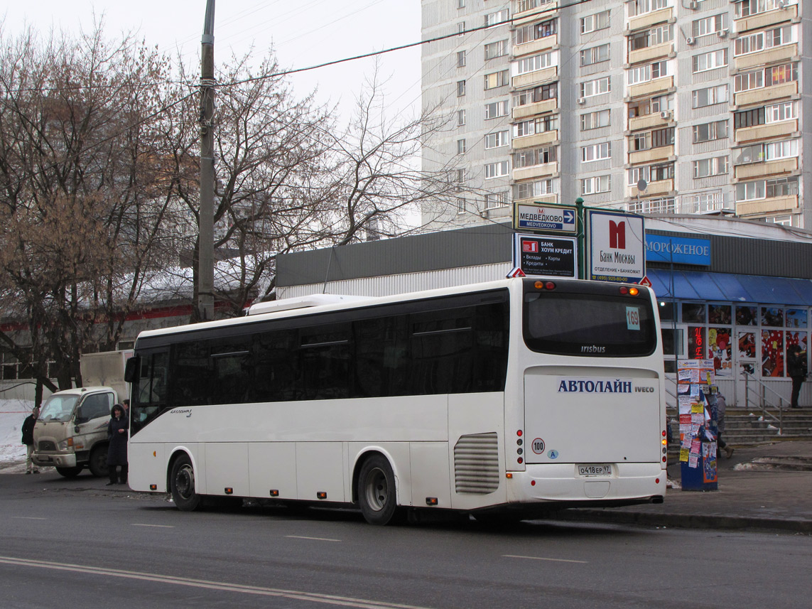 Московская область, Irisbus Crossway 12M № О 418 ЕР 97