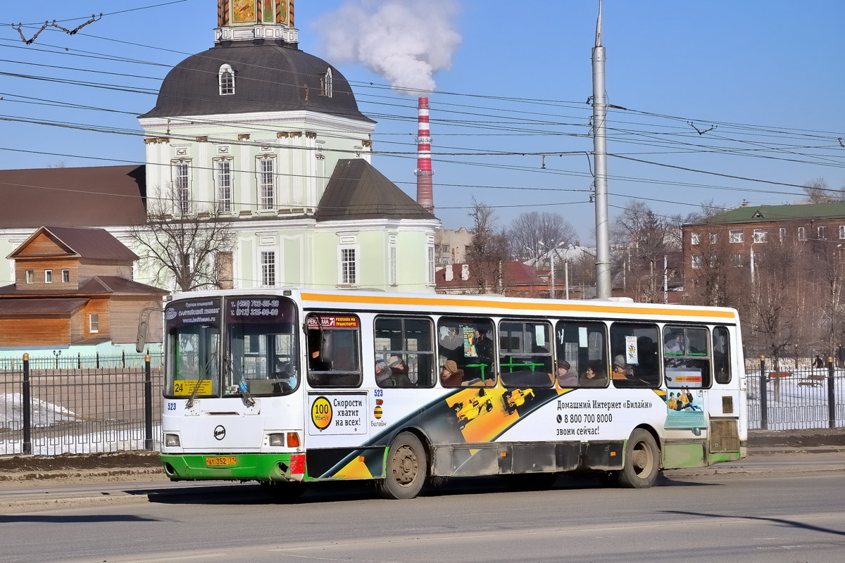 Obwód tulski, LiAZ-5256.45 Nr 523