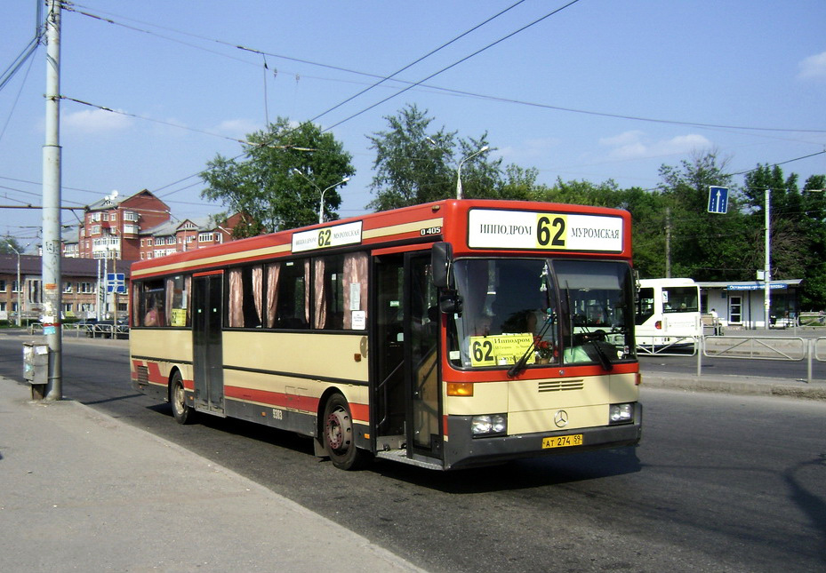 Пермский край, Mercedes-Benz O405 № АТ 274 59