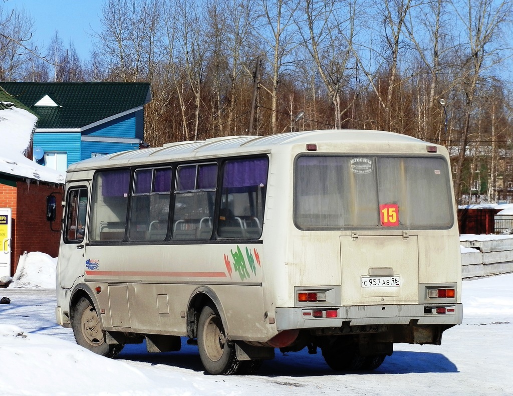 Свердловская область, ПАЗ-32054 № С 957 АВ 96