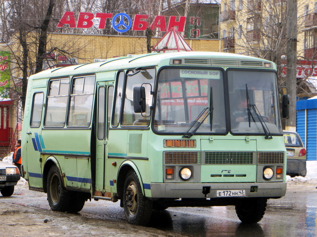 Кировская область, ПАЗ-32053-07 № Е 172 НН 43