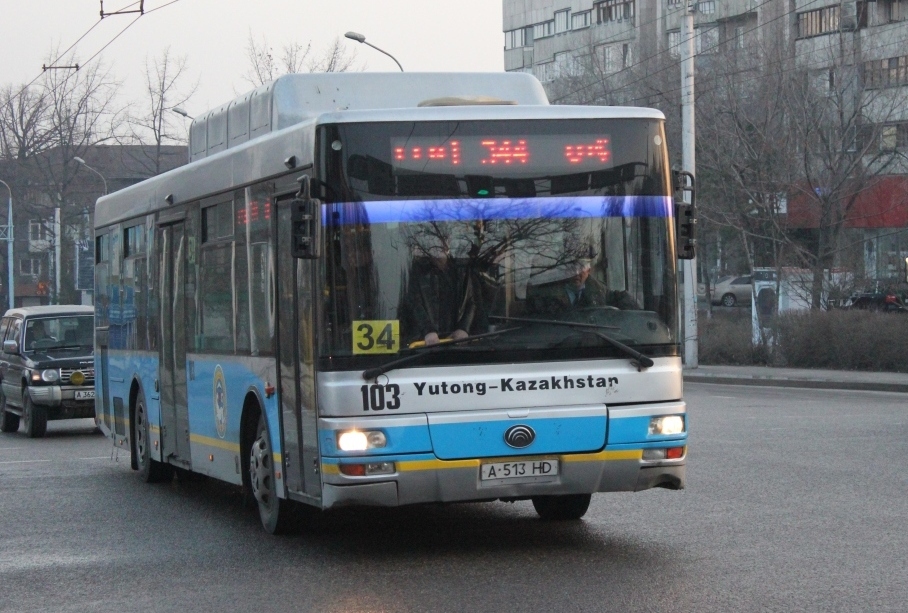 Алматы, Yutong ZK6120HGM № 103