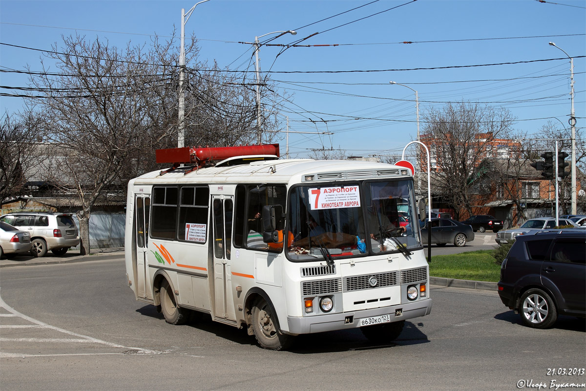 Краснодарский край, ПАЗ-32054 № В 630 КО 123