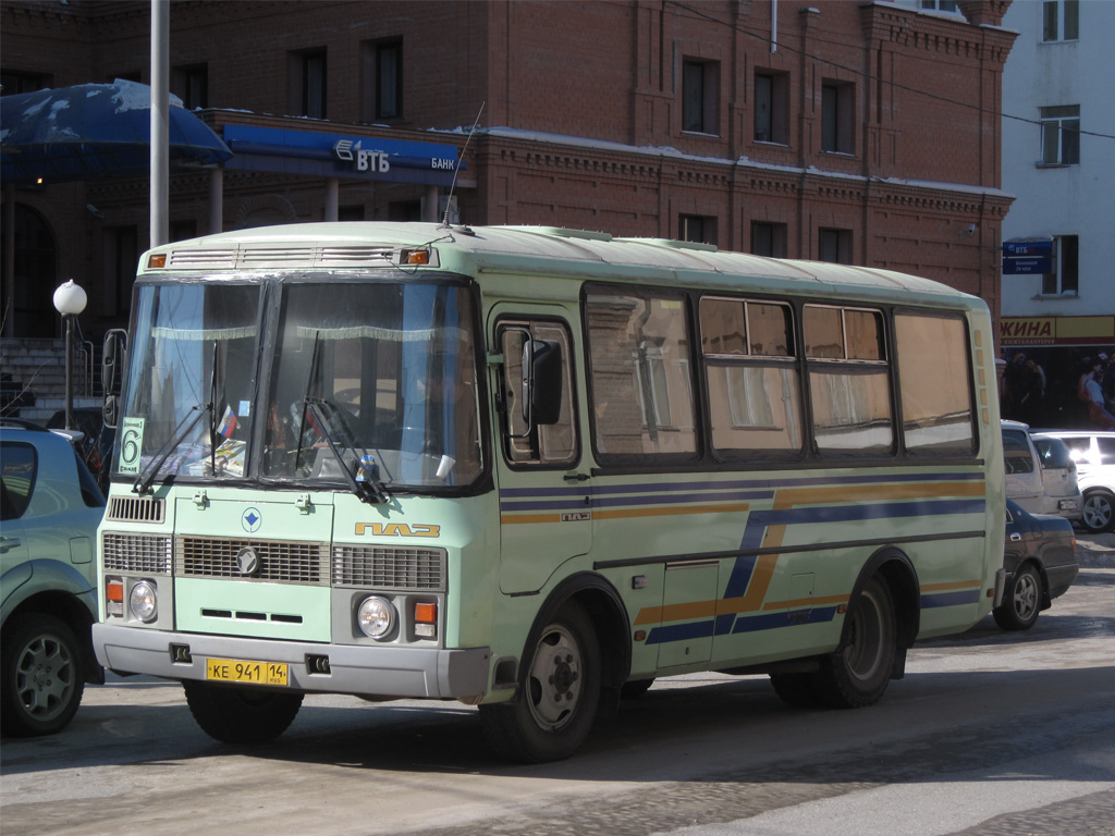 Саха (Якутия), ПАЗ-32054 № КЕ 941 14