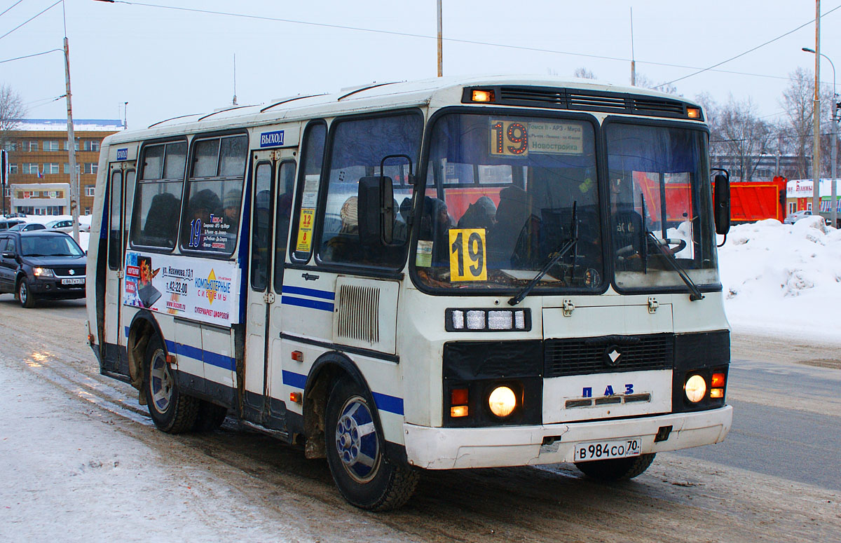 Томская область, ПАЗ-32054 № В 984 СО 70