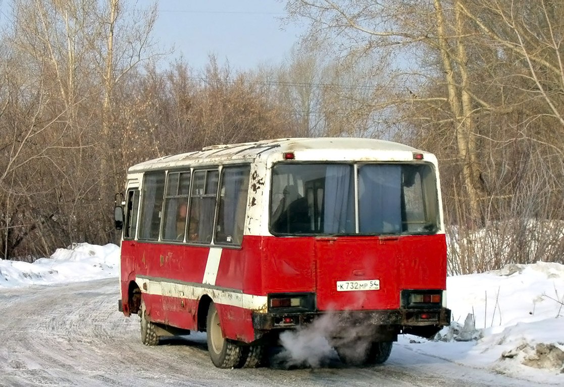 Новосибирская область, ПАЗ-3205 (00) № 4254