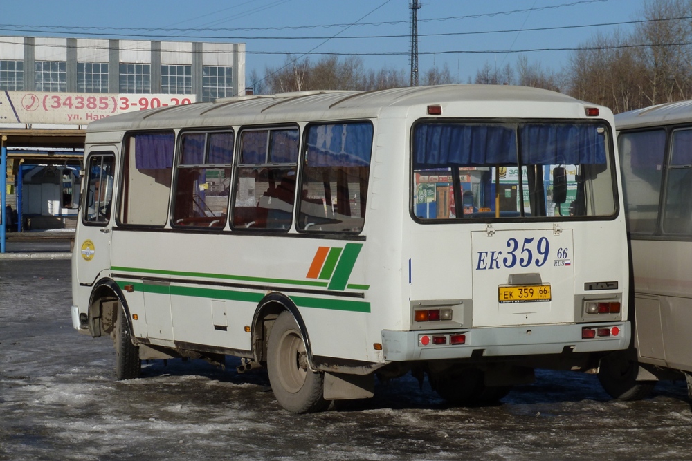 Свердловская область, ПАЗ-32053-07 № ЕК 359 66