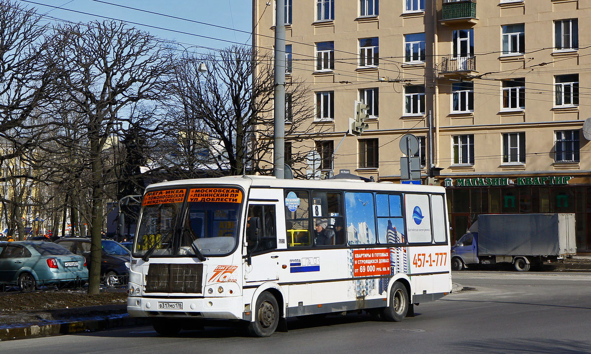 Санкт-Петербург, ПАЗ-320412-05 № 7690