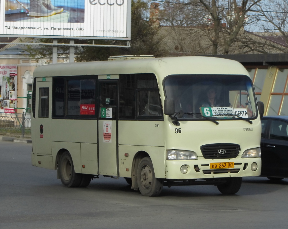 Ростовская область, Hyundai County SWB C08 (РЗГА) № 96