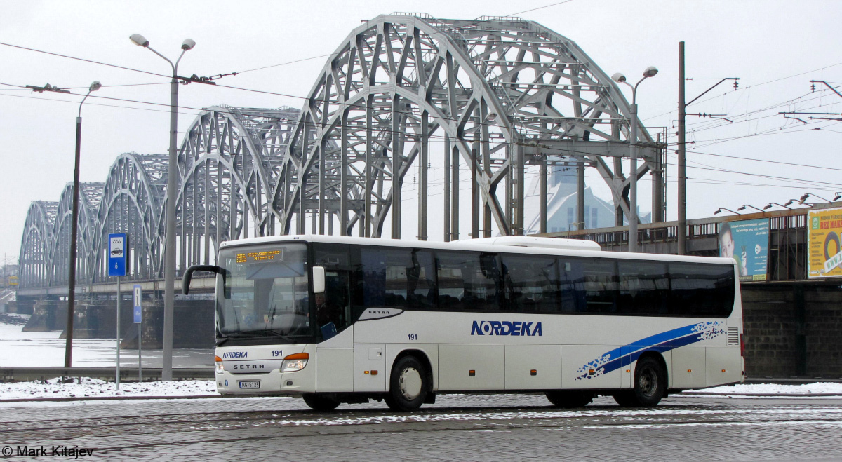 Латвия, Setra S416UL № 191