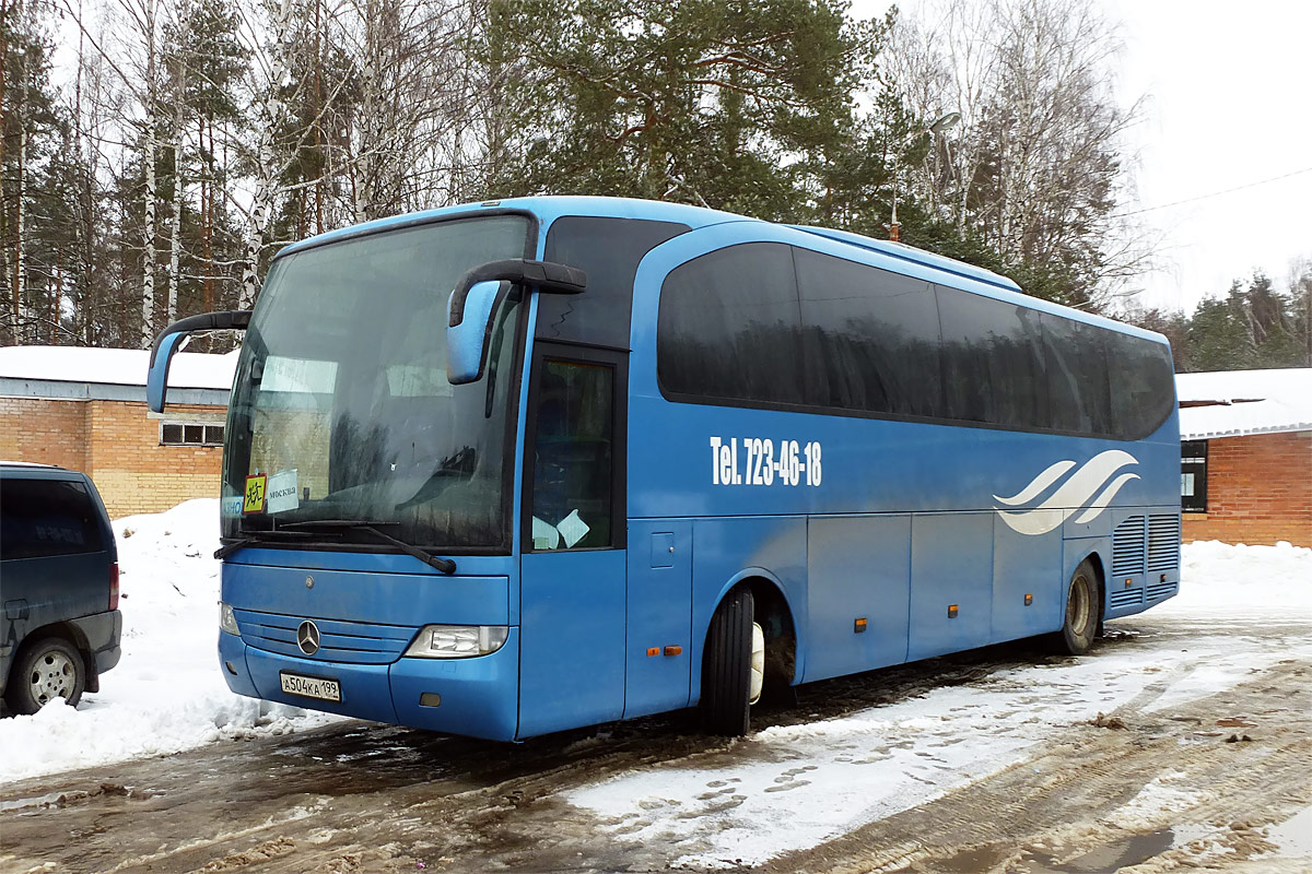 Москва, Mercedes-Benz O580-15RHD Travego № А 504 КА 199