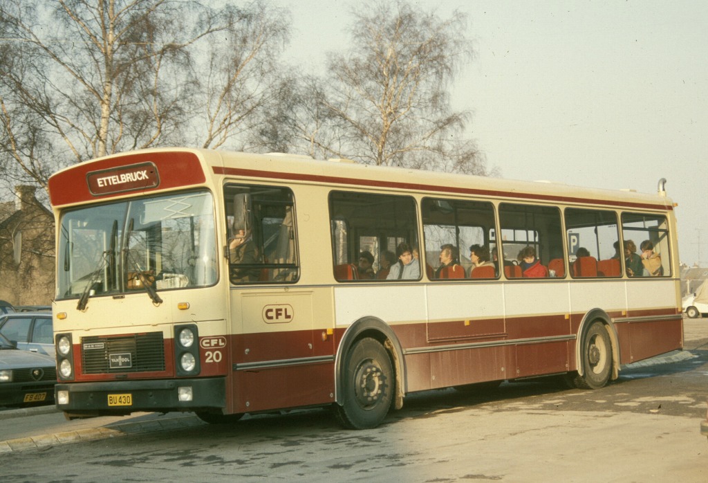 Люксембург, Van Hool A120P № 20