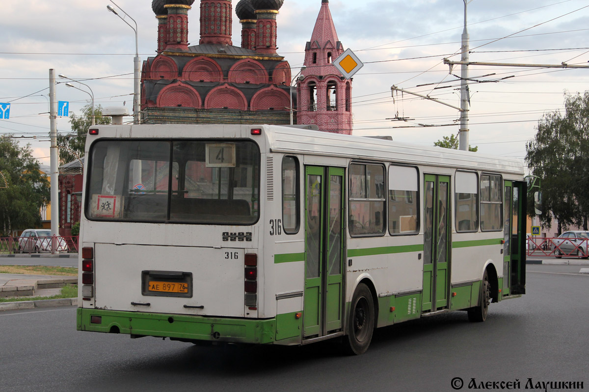 Ярославская область, ЛиАЗ-5256.30 № 316