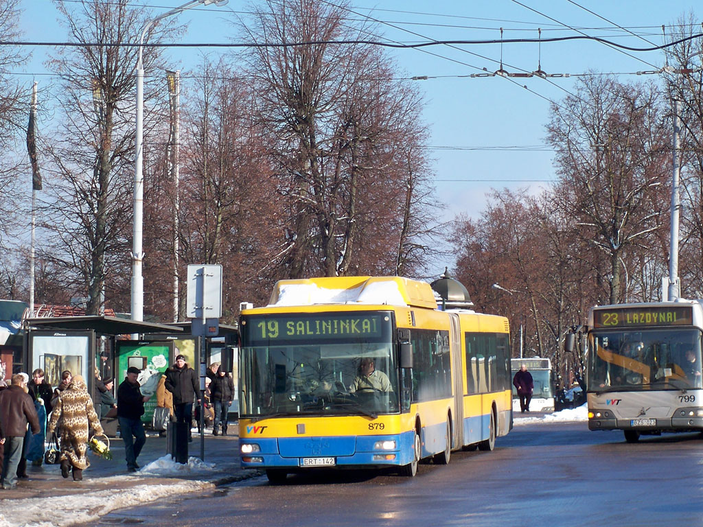 Литва, MAN A23 NG313 CNG № 879