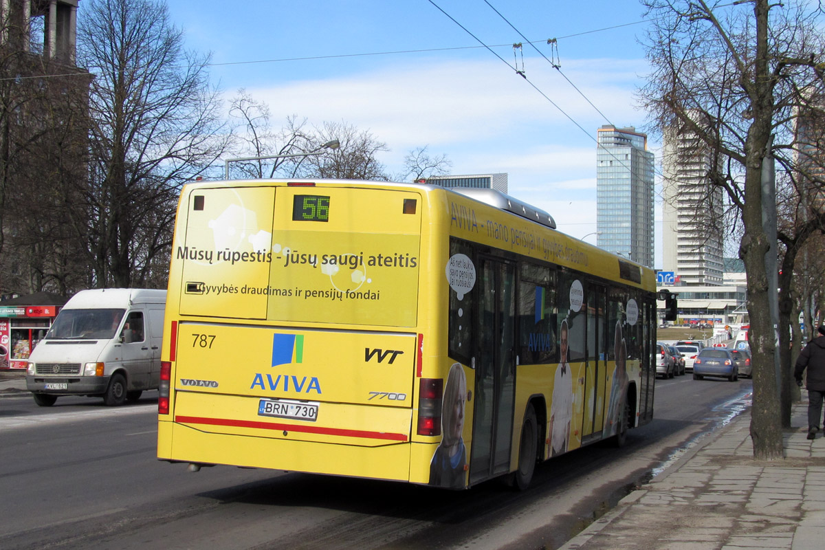 Lithuania, Volvo 7700 # 787
