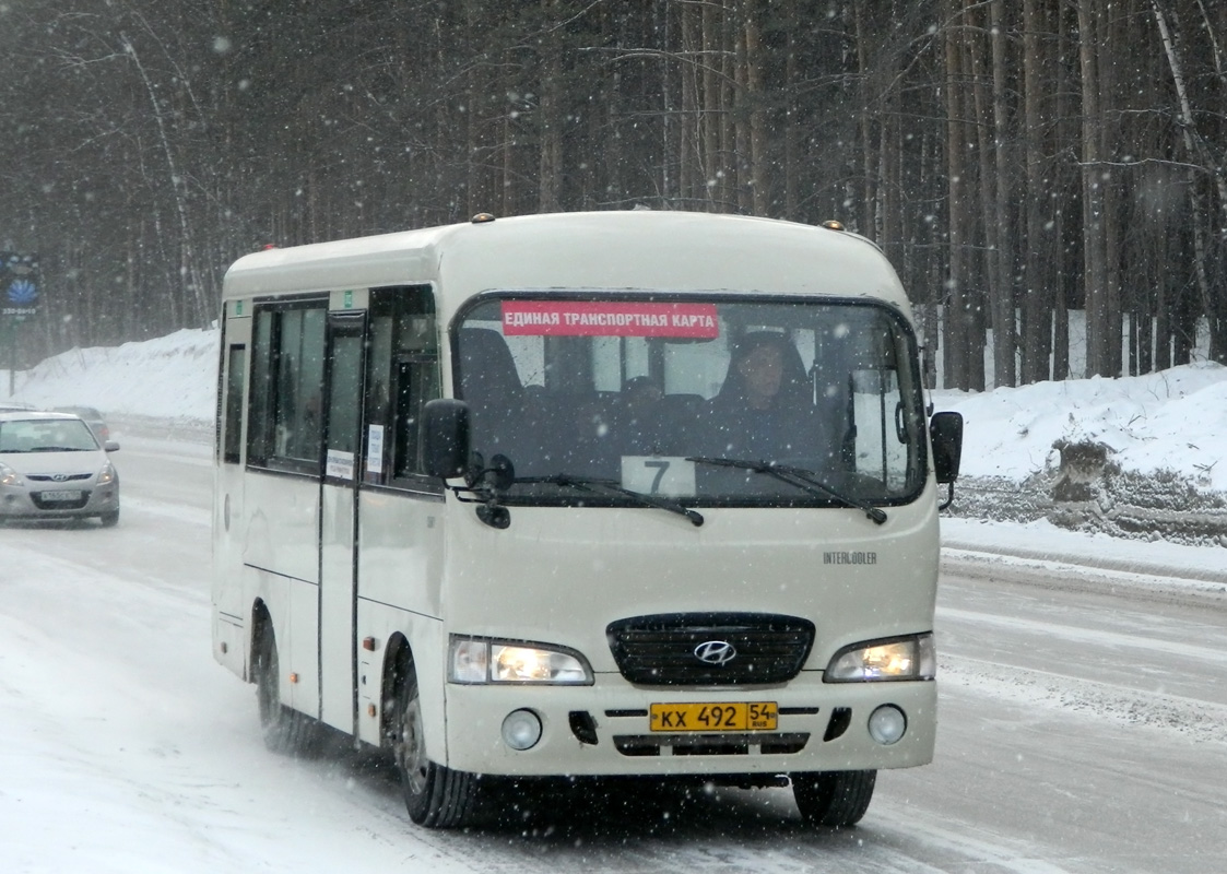 Новосибирская область, Hyundai County SWB C08 (РЗГА) № 3105