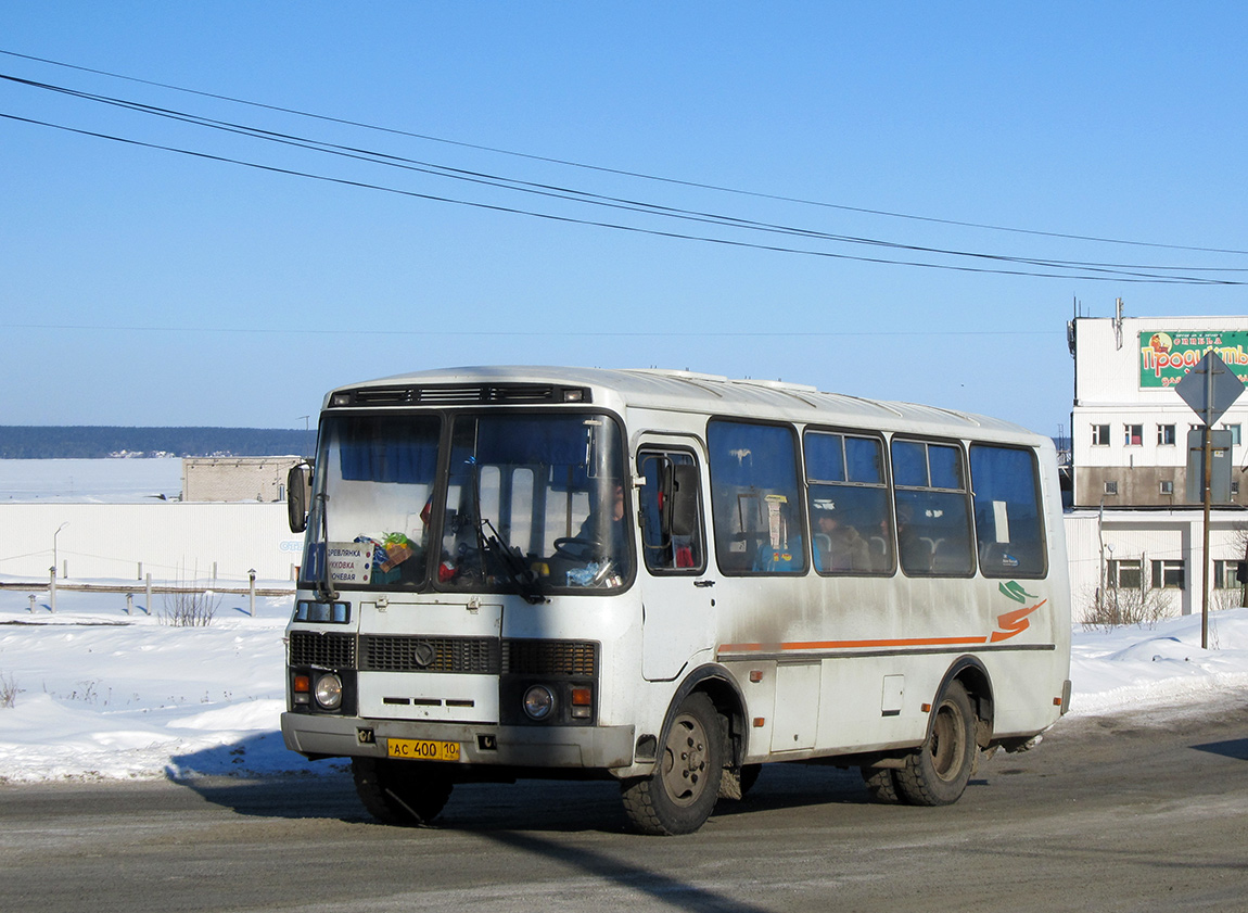 Карелия, ПАЗ-32054 № АС 400 10