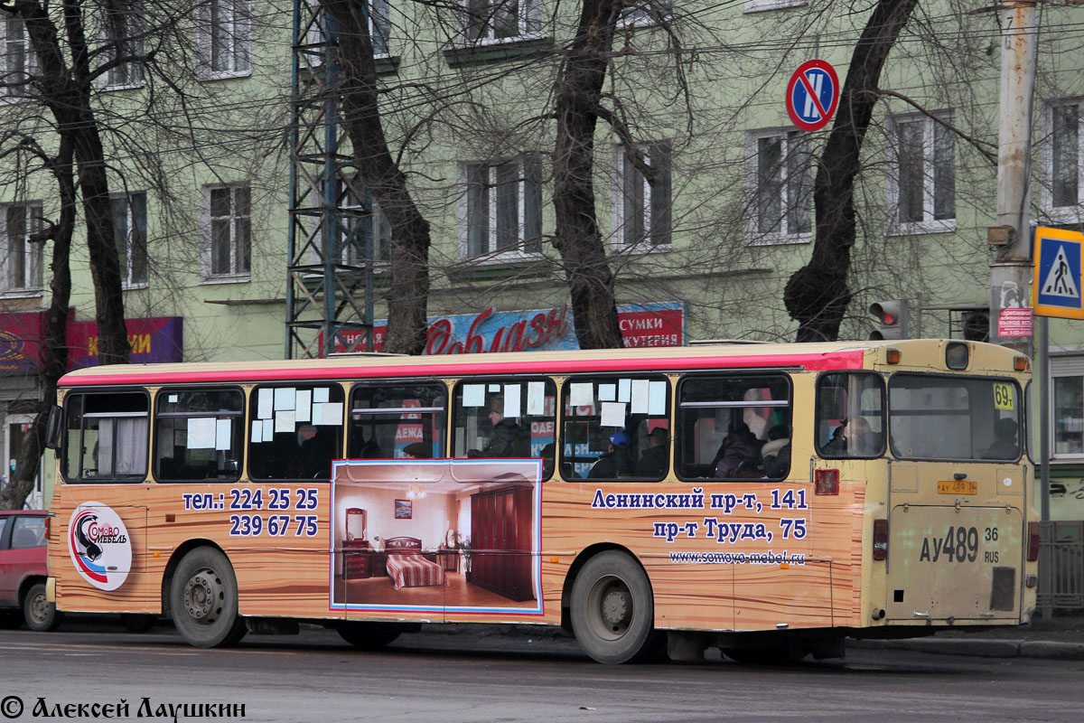 Воронежская область, Mercedes-Benz O305 № АУ 489 36