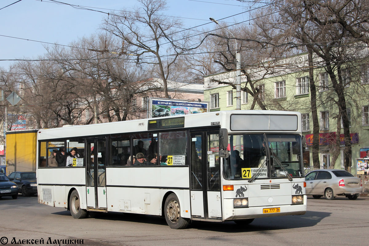 Воронежская область, Mercedes-Benz O405 № ВА 777 36