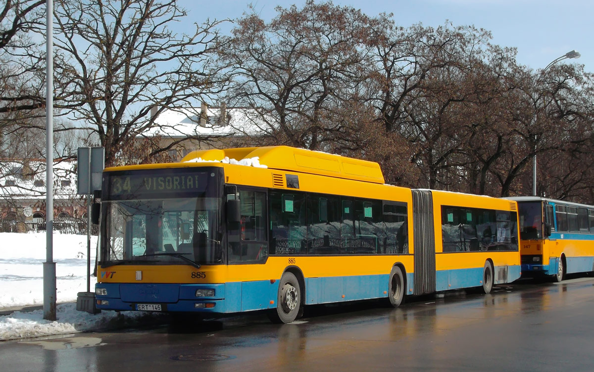 Литва, MAN A23 NG313 CNG № 885