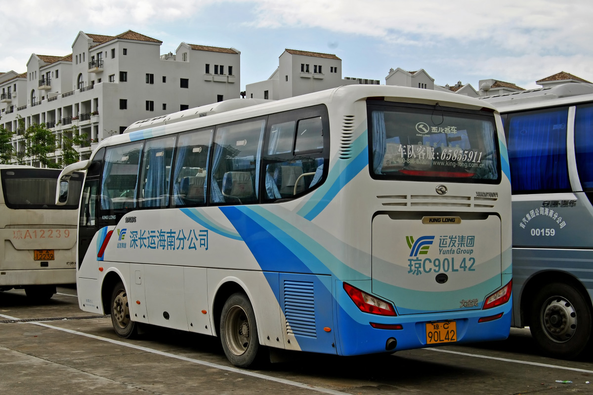 Китай, King Long XMQ6759Y1 № 琼C 90L42