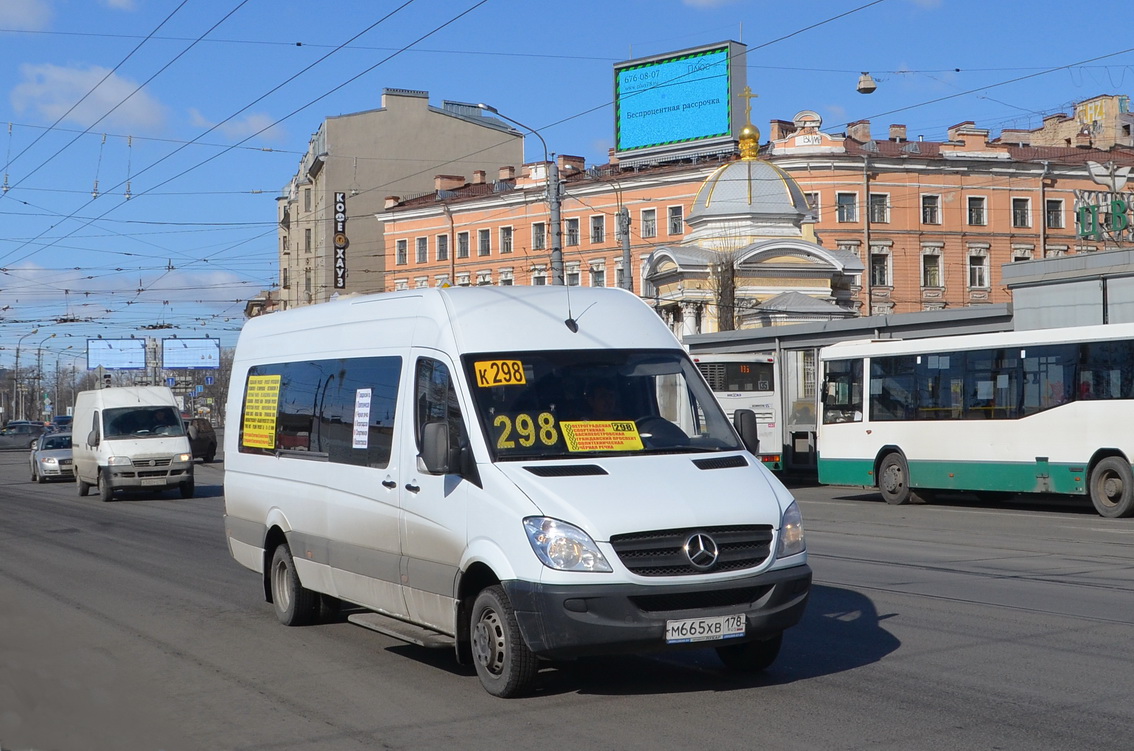 Санкт-Петербург, Луидор-22340C (MB Sprinter 515CDI) № М 665 ХВ 178