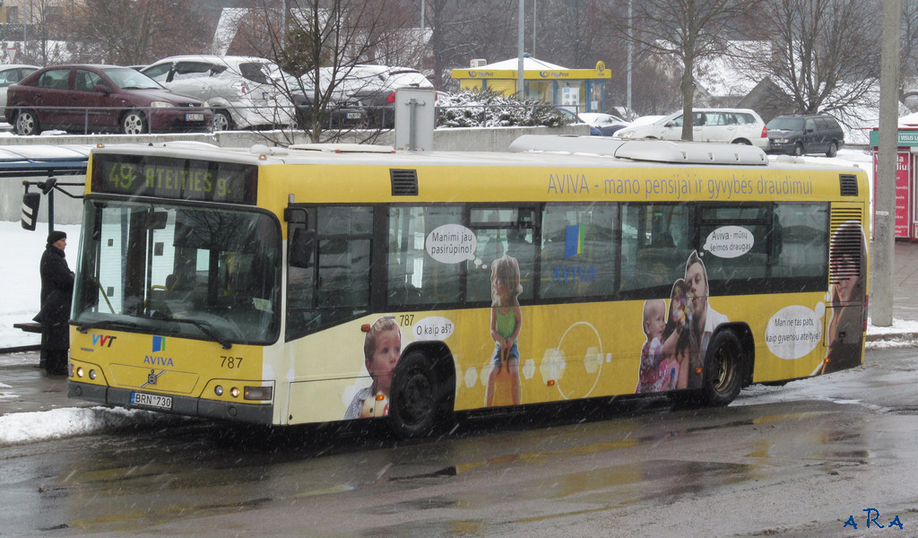 Lithuania, Volvo 7700 # 787