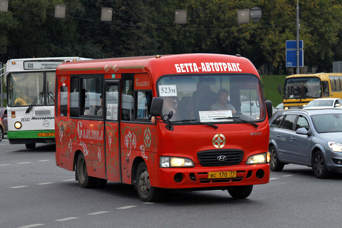 Москва, Hyundai County SWB (ТагАЗ) № ВС 170 77