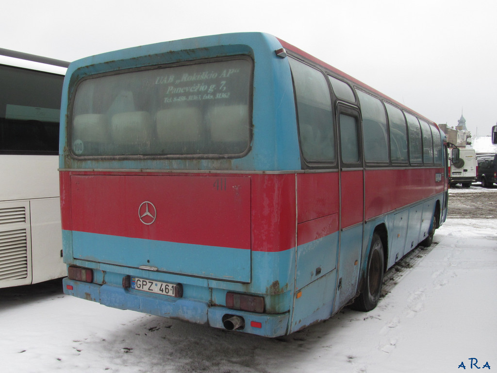 Литва, Mercedes-Benz O303-14KHP-A № 411