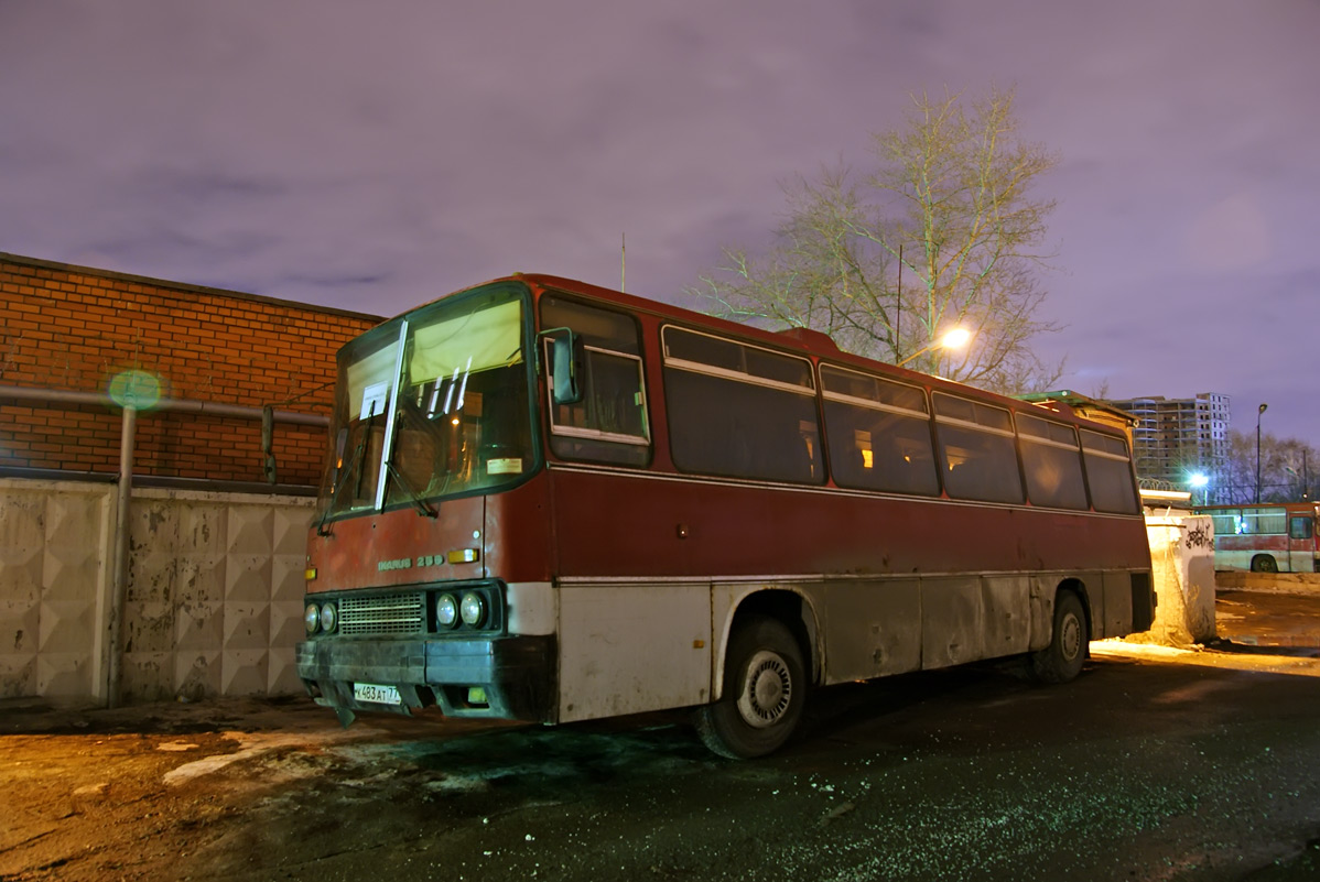 Москва, Ikarus 256.75 № К 483 АТ 77