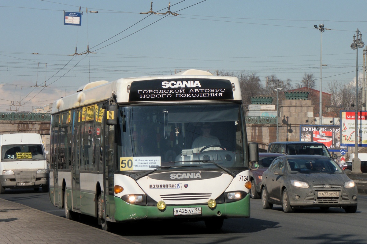 Saint Petersburg, Scania OmniLink I (Scania-St.Petersburg) # 7124