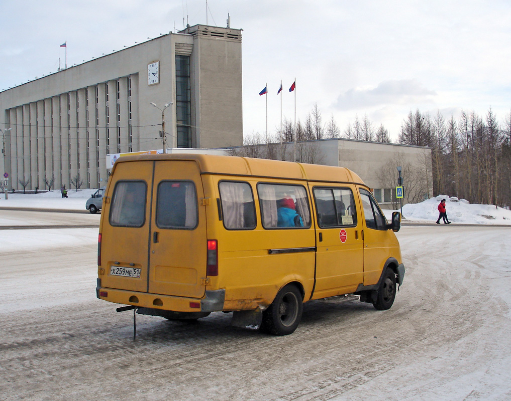 Мончегорск маршрут 1