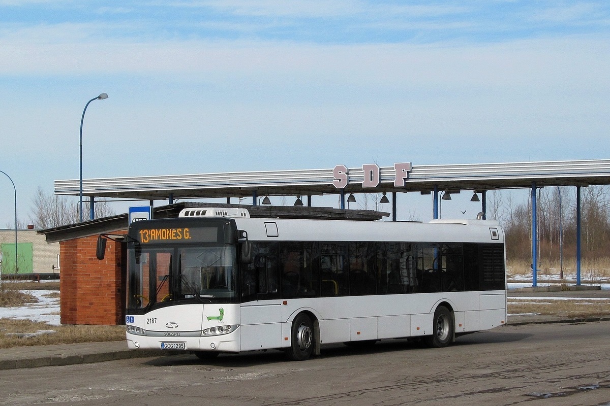 Lithuania, Solaris Urbino III 12 hybrid # 2187