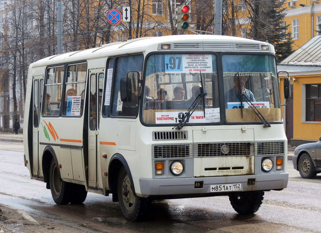 Нижегородская область, ПАЗ-32054 № М 851 АТ 152