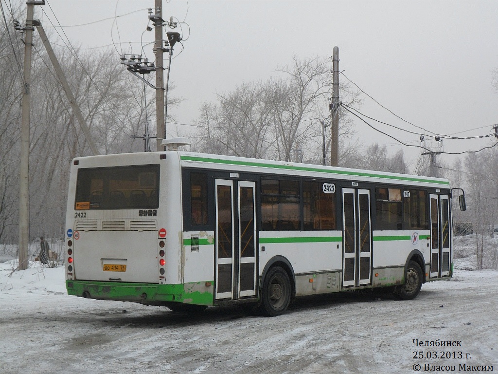 Челябинская область, ЛиАЗ-5256.53 № 2422