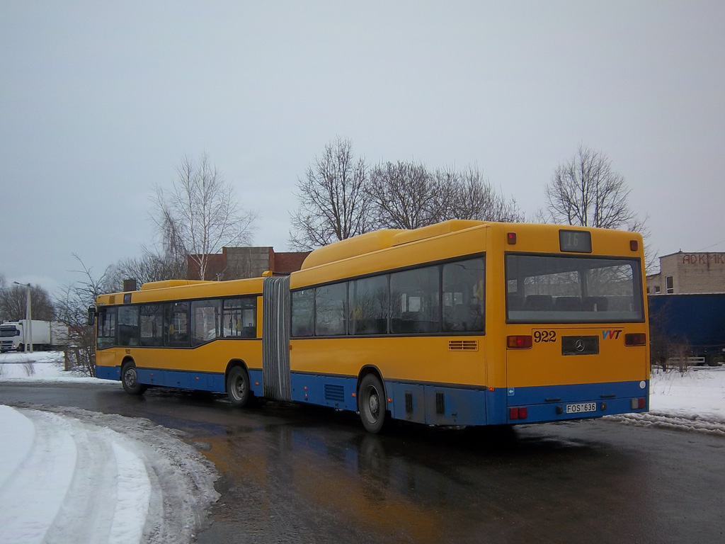 Литва, Mercedes-Benz O405GN2 CNG № 922