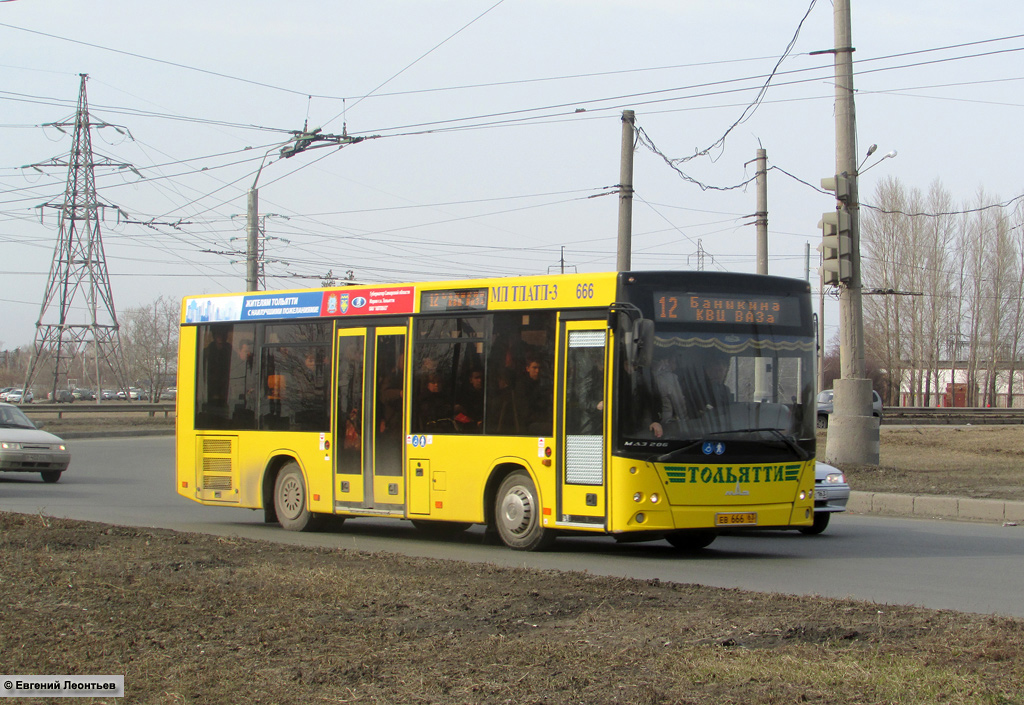 Самарская область, МАЗ-206.067 № ЕВ 666 63