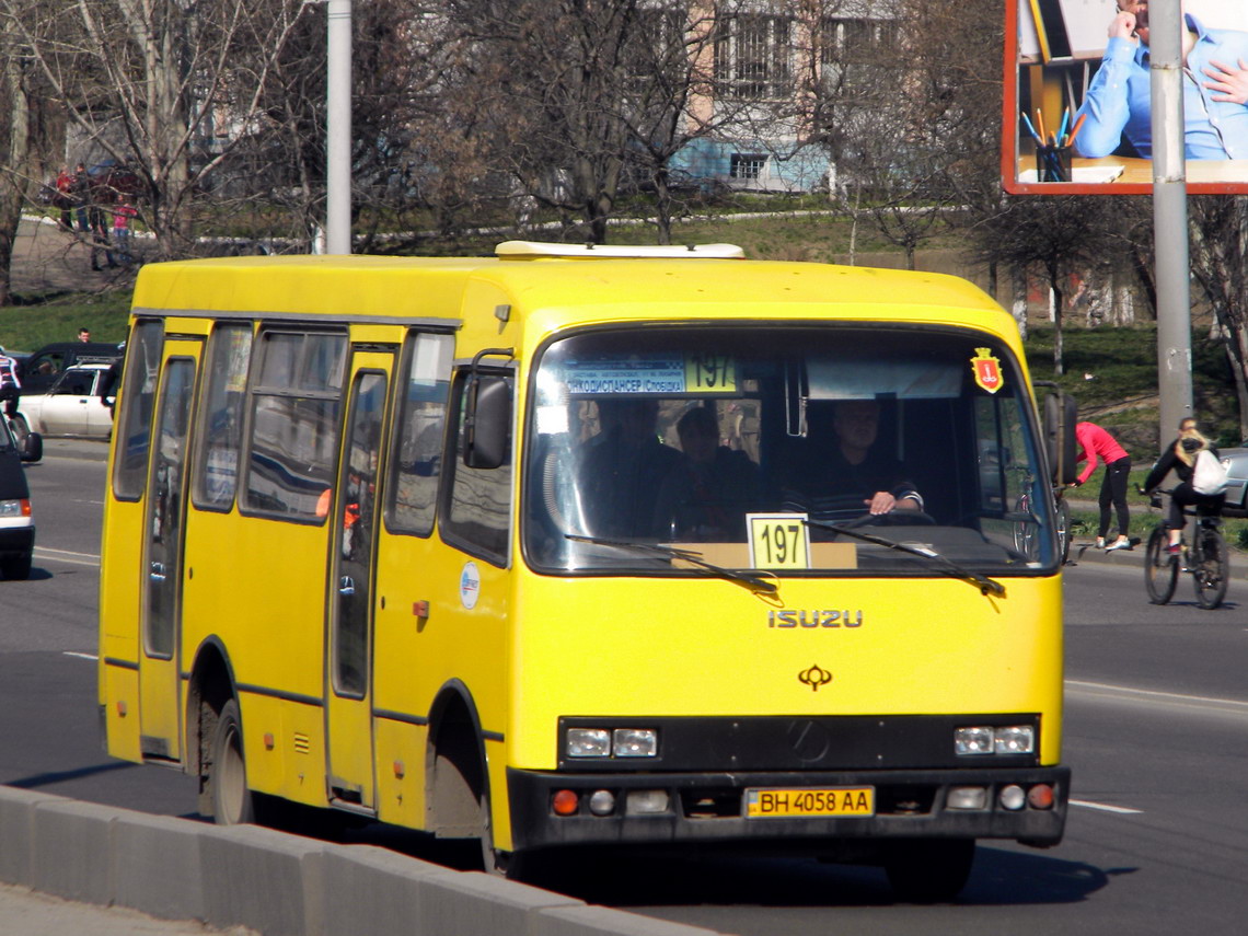 Одесская область, Богдан А091 № BH 4058 AA