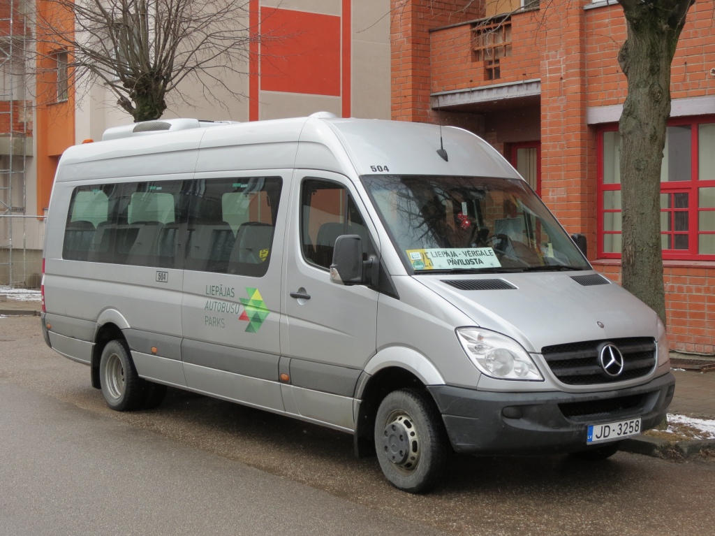 Латвия, Mercedes-Benz Sprinter Transfer 45 № 504