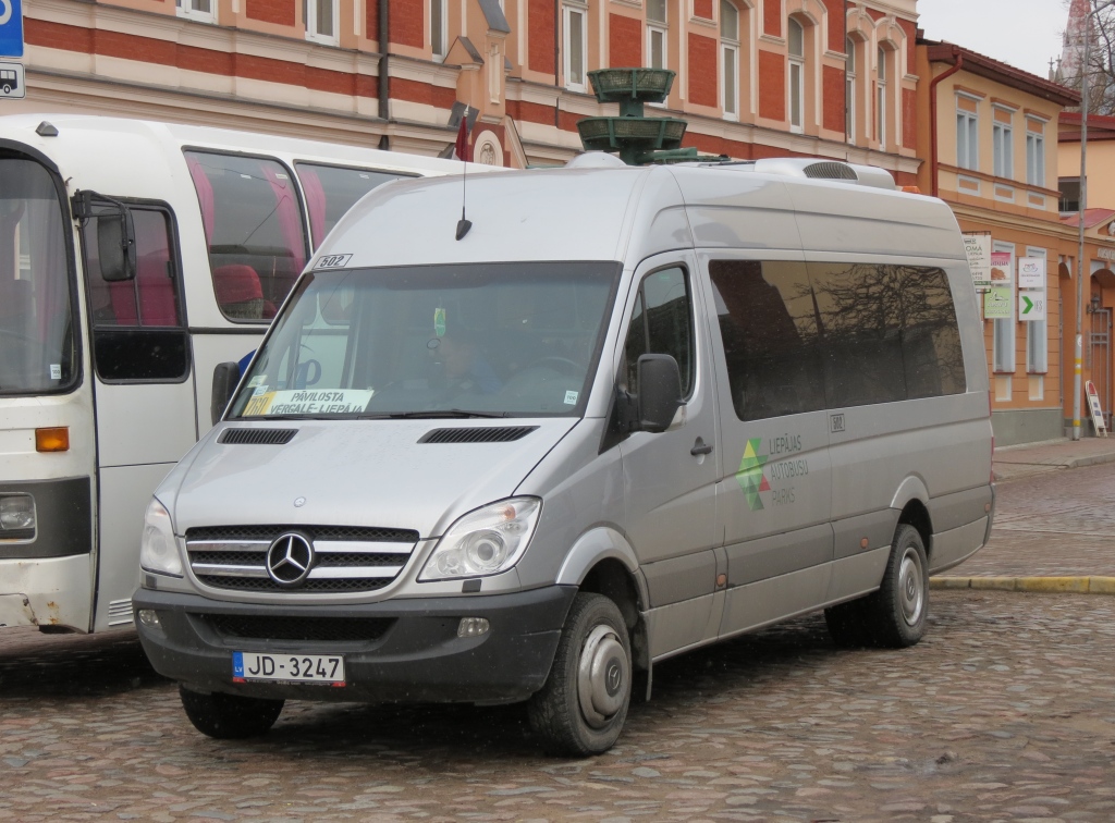 Lotyšsko, Mercedes-Benz Sprinter Travel 45 č. 502